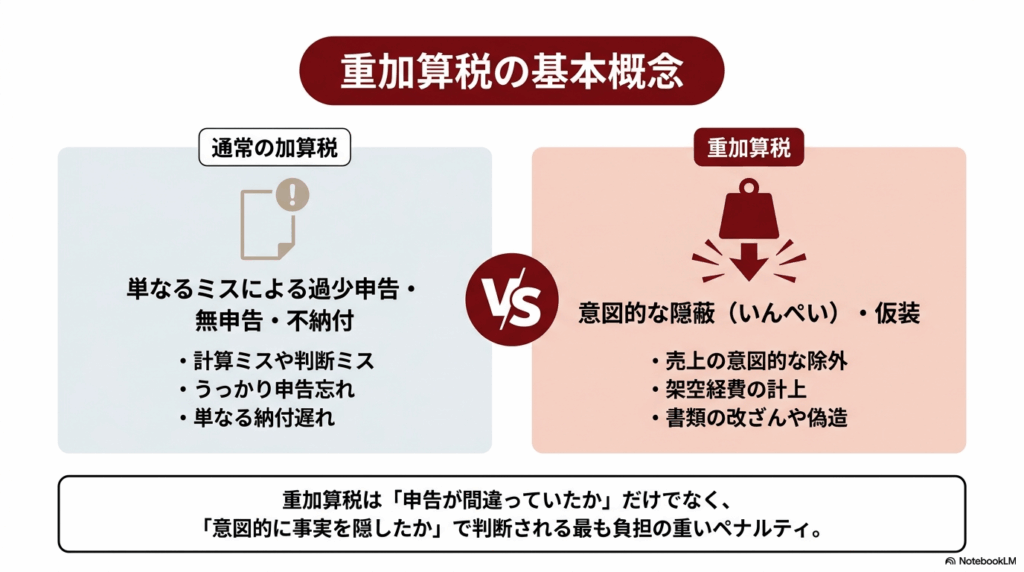重加算税とは？